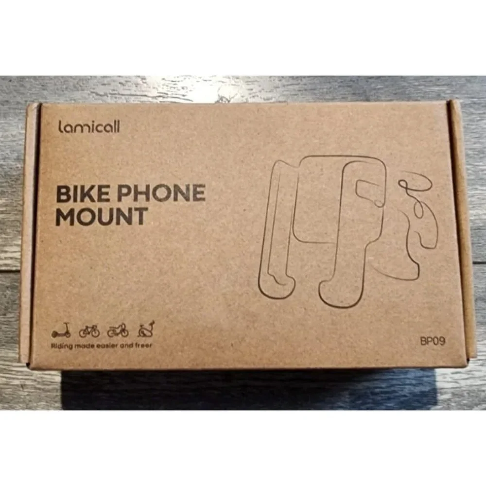 New Motorcycle Phone Mount Holder - [Camera Friendly] [1s Lock] Bike Phone Holde